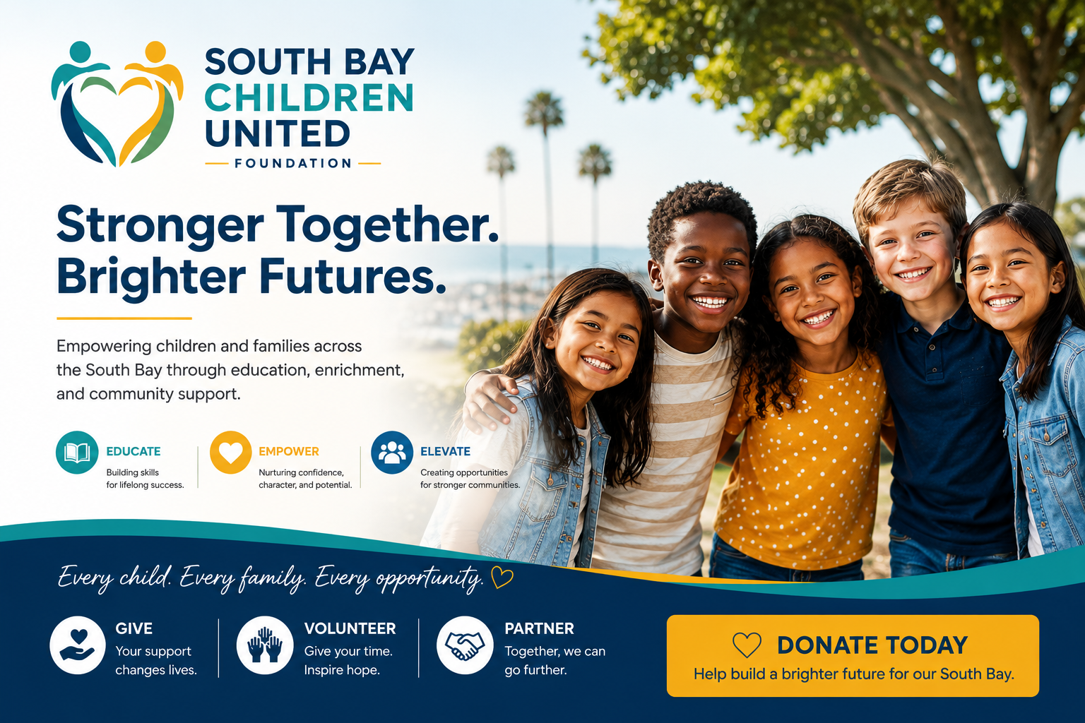 South Bay Children United Foundation — Stronger Together. Brighter Futures.